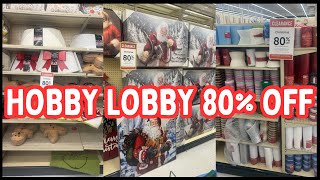 INSANE Hobby Lobby Deals 🎄 80% OFF Christmas + Valentine’s 2026 Preview💘