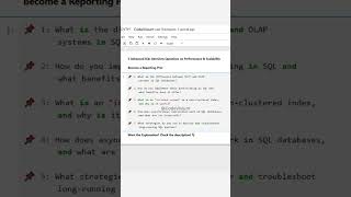 🔥 5 Advanced SQL Interview Questions on Performance & Scalability! #SQL #InterviewPrep #DataScience