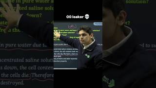 Leaker for a reason 💀 | prashant kirad | #leaker #og #class10th #boards