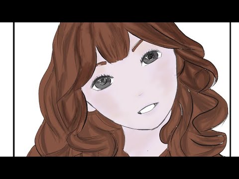 digital art timelapse| how to colour on a gray scale|ibis paint trial
