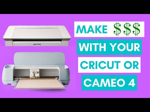 5 Ways To Make Money With Your Silhouette Cameo 4 Or Cricut | Sell Your DIY Projects In South Africa