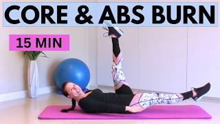 15 Minute Pilates and Core Flat Abs Workout| Tone your Tummy FAST!
