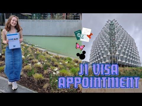 US EMBASSY VISA APPOINTMENT LONDON VLOG | Disney Cultural Exchange Program 2024