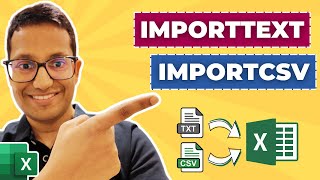 Excel FINALLY Has Functions to Import Text & CSV Files (IMPORTTEXT & IMPORTCSV)