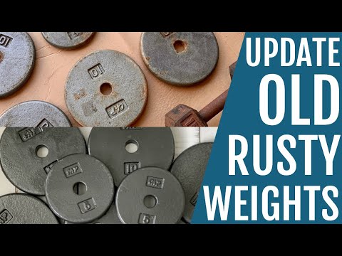 How to Paint Weights & Dumbbells