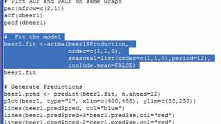 Introduction to ARIMA modeling in R