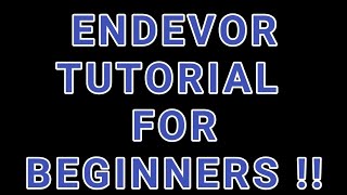 ENDEVOR Tool in MAINFRAME | Endevor TUTORIAL Basics | SCM Tool | LEARNING made EASY | Part 1 - VIDEO