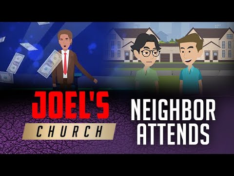 Neighbor Attends Joel Osteen’s Lakewood Church