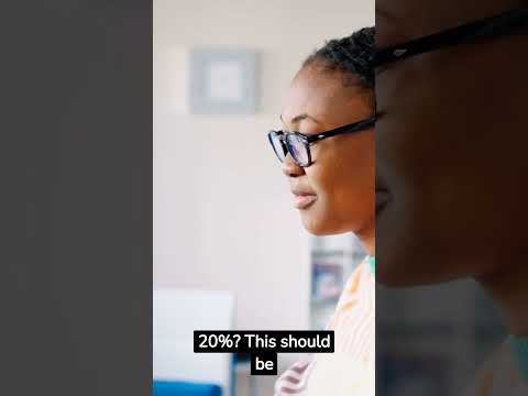 Bite Sized Budgeting: The 50/30/20 Rule. #shorts