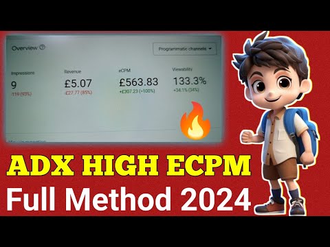 Adx High Ecpm full method 2024 | Adx Boost from Cookie's Method | Adx Loading Method