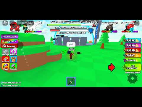 playing swordman simulator for my first vid:)