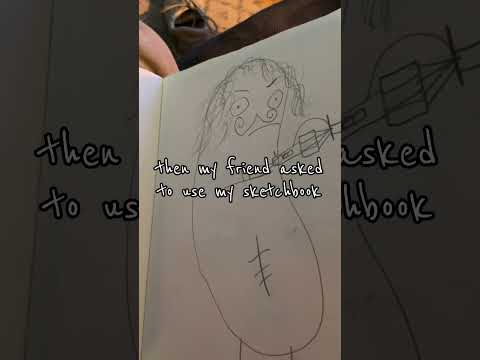 my friend drew this... #art #drawing