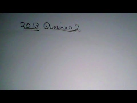 cxc Maths paper 2 question 2