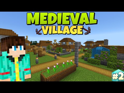 I BUILT A GIANT MEDIEVAL VILLAGE! 🤩