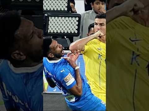 Ronaldo Was Calm..Until They Woke the Beast 🔥Play Dirty, Face the Consequences 😤⚽ #viral  #edit