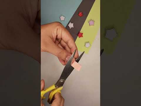 Star Diy #paperdiy #craftideas #star#trending #ytshorts