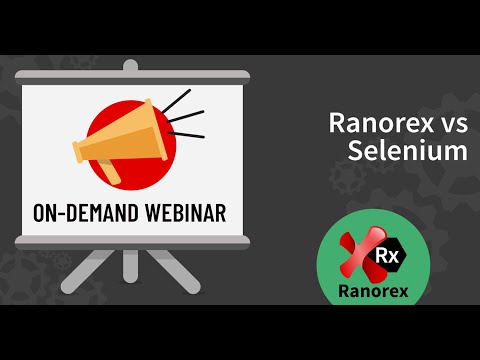 Ranorex vs Selenium WebDriver Tutorial