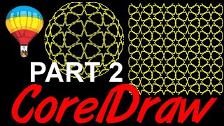 Corel Draw Tips & Tricks Geometric Pattern Fish Eye lens effect Problem Part 2