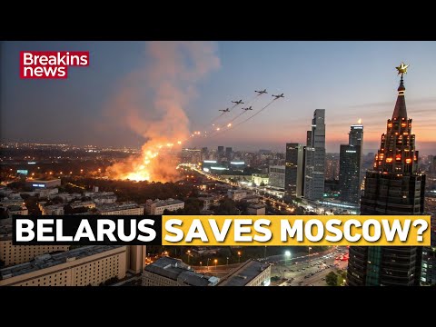 🔥 “Moscow Under Siege — Ukraine’s Drones Breach Russia, Belarus Steps In to Save Putin!”