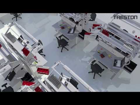 Treston Concept Workstations - Ergonomic and Adaptable!