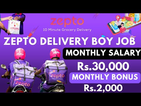 zepto delivery partner id kaise banaye | Zepto Delivery Job 2023 | Zepto Delivery Partner |