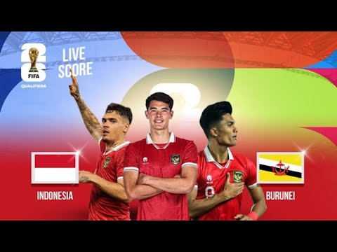 🛑Live indonesia vs brunei leg 2 kualifikasi piala dunia
