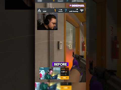 Weird Orange Smoke Glitch at the CS2 Major!? #cs2 #ohnepixel #gaming #glitch