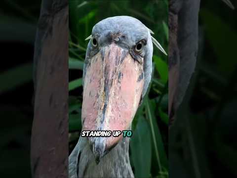 Shoebill: The Ultimate Predator of the Marsh! #mantisshrimp #animals #facts