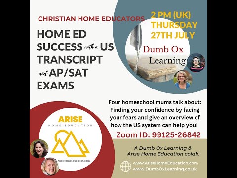Home Ed Success with a US transcript & AP/SAT exams