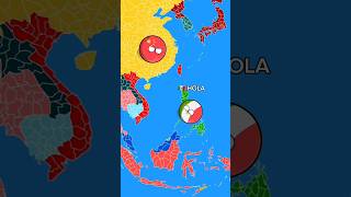 Philippines 🇵🇭 Switch place with Mexico 🇲🇽 👀 🤣 #countryballs #shorts