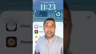 iOS 16 Preview: Lockscreen Widgets 🔥 #tailormadetech #apple #ios16 #ios16features #ios16lockscreen