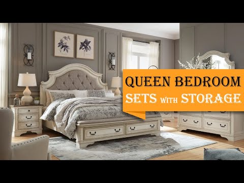 40+ Ideas for Enhancing Your Queen bedroom sets with storage