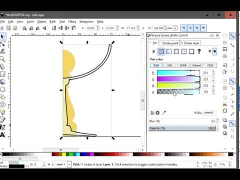 inkscape svg to povray script exporter