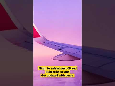 flight to salalah just 69 aed  #wizzair #createswowdeals # #dailydeals ##dubaideals #flightdeals