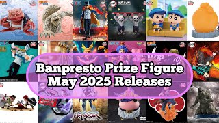 Banpresto Prize Figure May 2025 Releases
