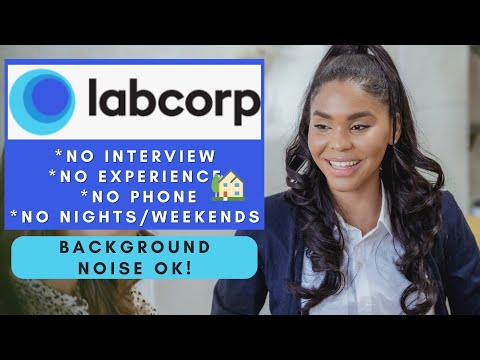 LabCorp is Hiring Remote! No Interview No Experience No Phone Remote Work From Home Jobs 2024