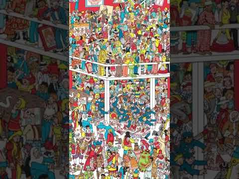 FIND WALDO Puzzle pt. 3 #short #shorts #shortsfeed #puzzle #illusion #tricks #trending #viral #cool