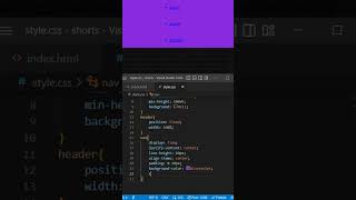 CSS Fixed Navbar on Top #shorts  #shortvideo