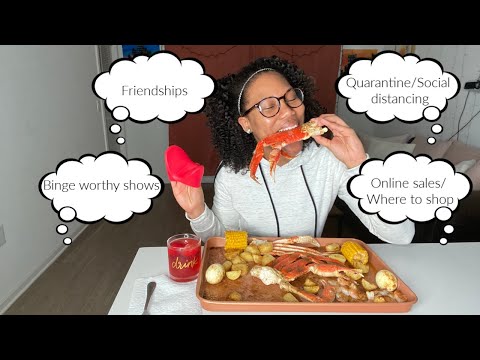 Seafood Mukbang #1! |Canceled trips, Friendships, Where to shop, Let's talk!