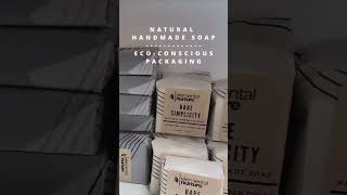 Natural Soap Packaging - Handmade Soap with Minimal Packaging