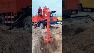 amazing excavator operator skills #shorts #excavator #jcb🫤