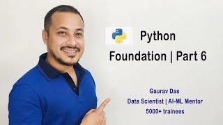 Python Foundation | Part 6