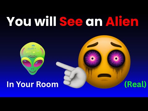 This video will make you see an Alien 👽 in Your Room! 😱