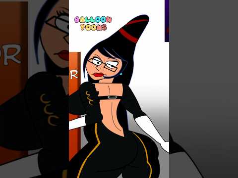 A #Halloween problem #balloontoons #animation #bayonetta