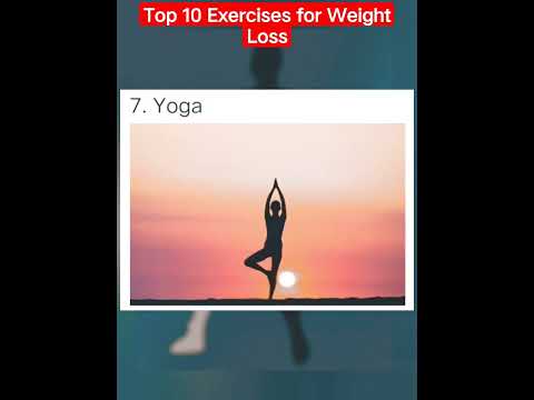 10 Best Exercises For Weight Loss #exercise #shortvideo #youtubeshorts Weight Loss