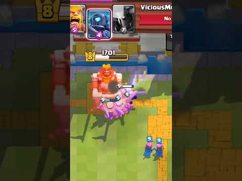 Barbarians Attack in clash royal#clashroyale #supercell#clash#clashofclans #Barbarians#clas