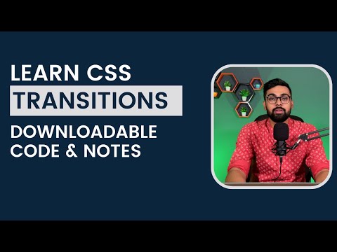 Learn CSS Transition in 5 min easily. (Hindi)