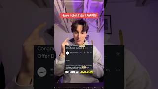 how I got into FAANG
