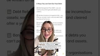 5 Ways to tackle problem debt