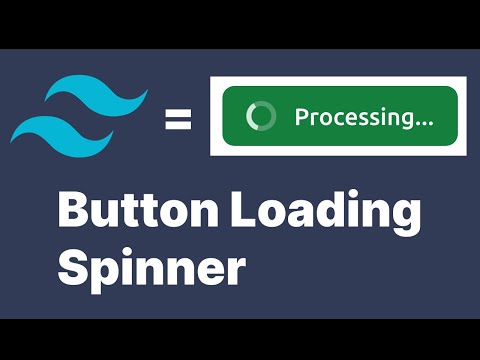 Animated loading spinner in 60 seconds - Tailwind CSS